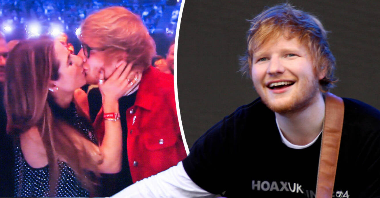 Ed Sheeran gift i smyg