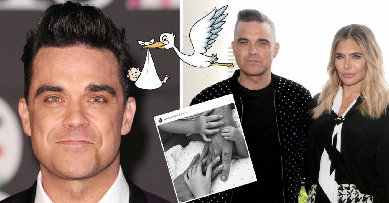 Robbie Williams har blivit pappa