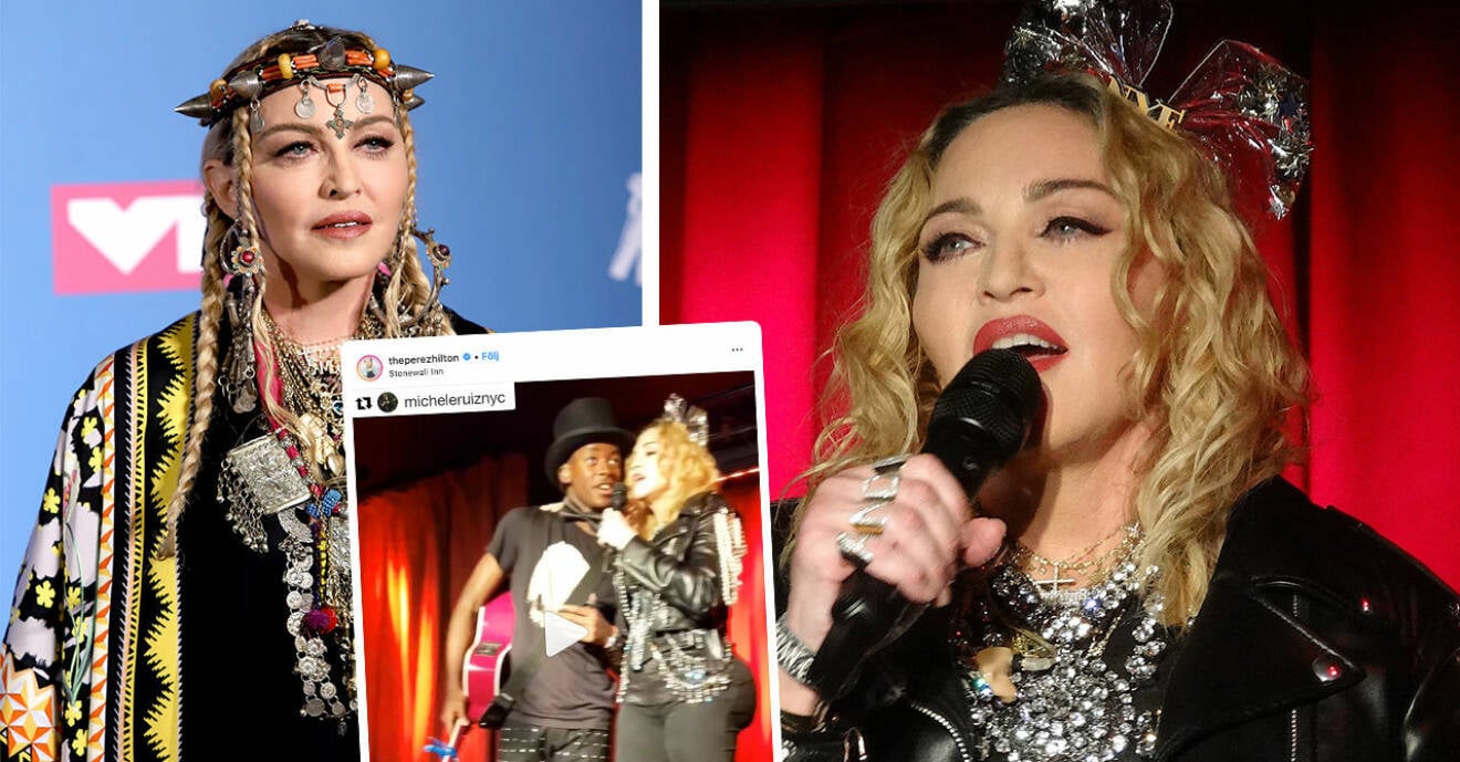 Madonna svarar på plastikryktet