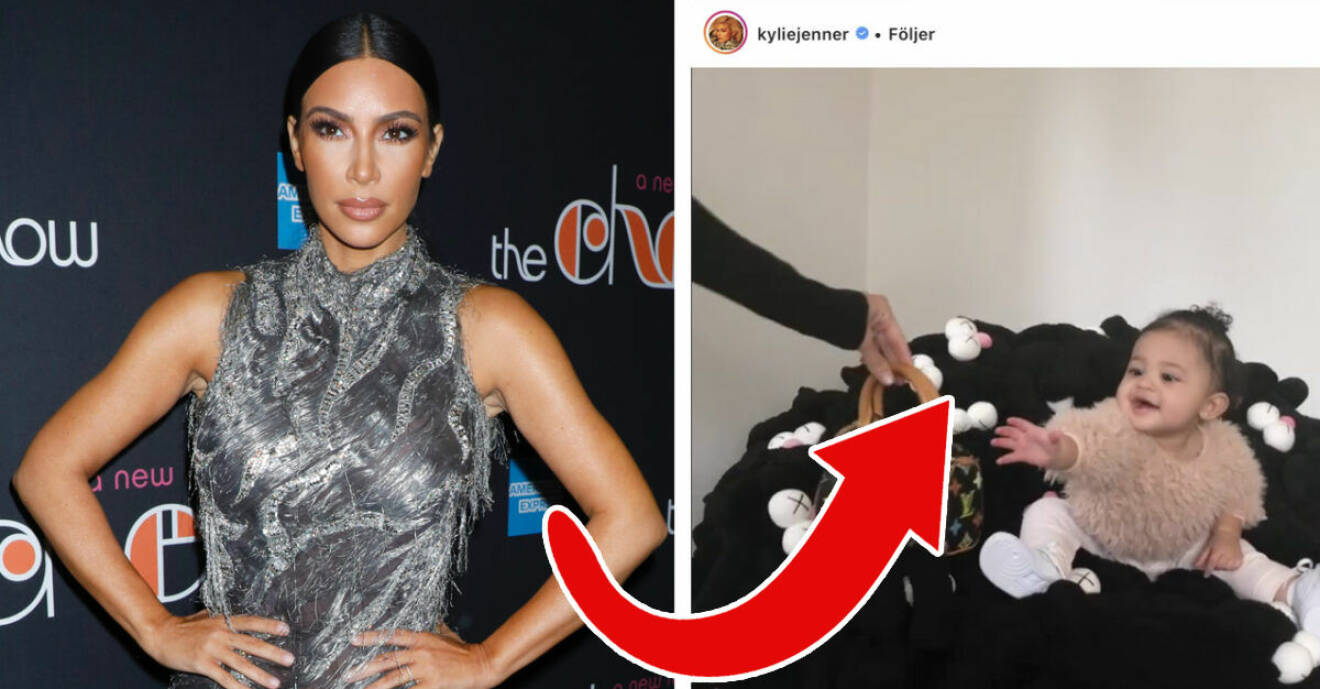 Kim Kardashian har köpt väskor för 75 000 kronor från märket Louis Vuitton till sina barn och syskonbarn.