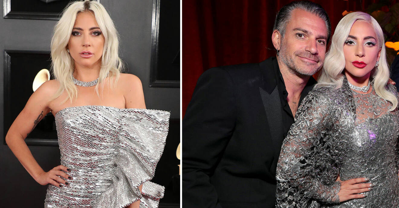 Lady Gaga kom utan fästmannen Christian Carino och förlovningsring på Grammy Awards