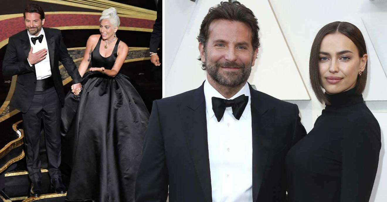 Lady Gaga Bradley Cooper på Oscarsgalan