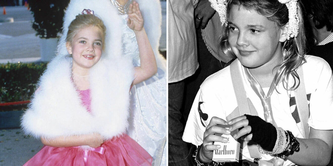Drew Barrymore som barn