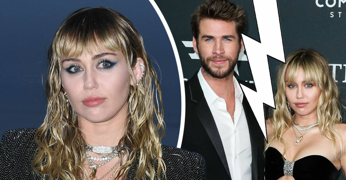 Miley Cyrus bryter tystnaden efter uppbrottet från Liam Hemsworth.
