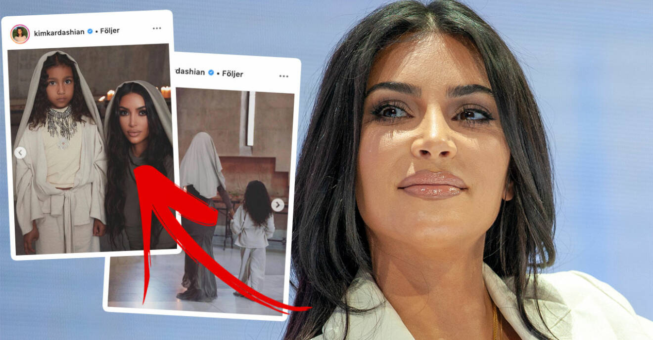 North West hyllas efter mamma kim Kardashians nya bilder