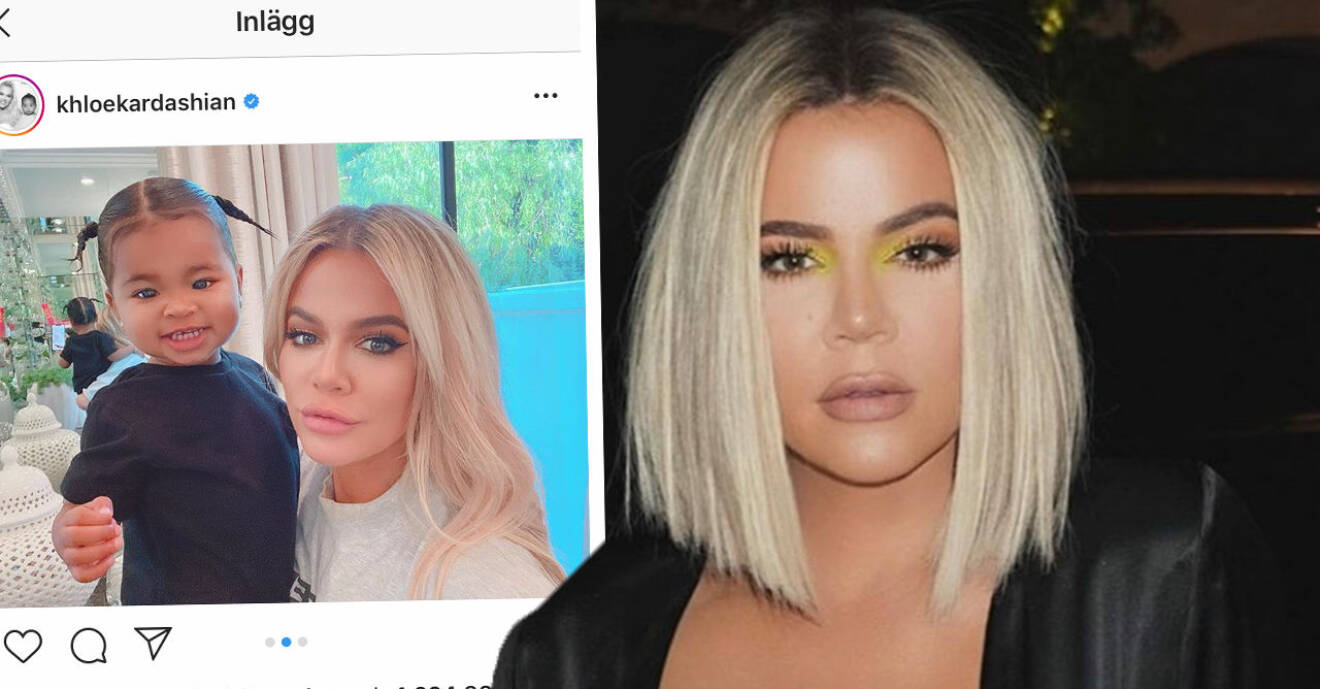 Fansens undran efter Khloé Kardashians nya bild med True