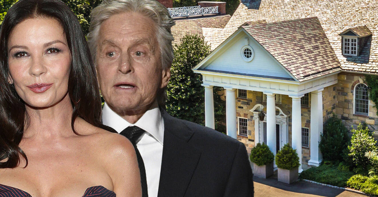 Michael Douglas och Catherine Zeta-Jones har köpt en herrgård för 45 miljoner kronor.