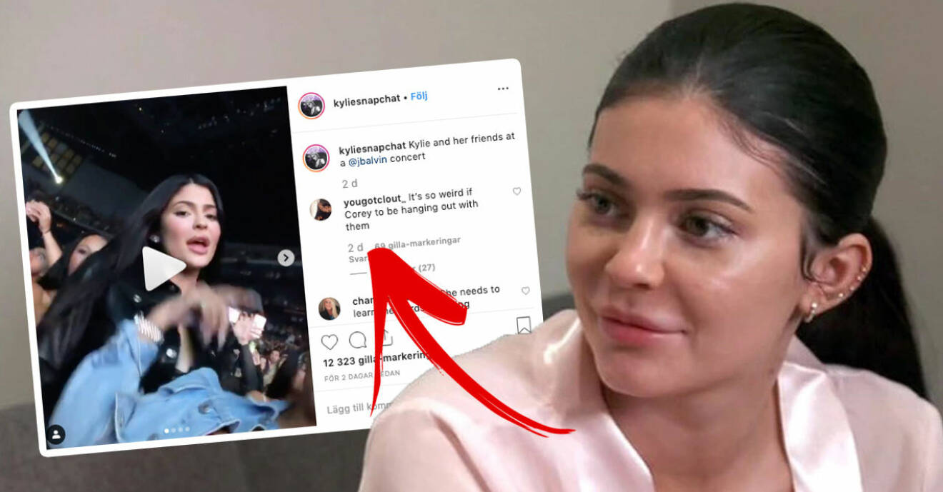 Detaljen i Kylie Jenners video får fansen att reagera: ”Märkligt”