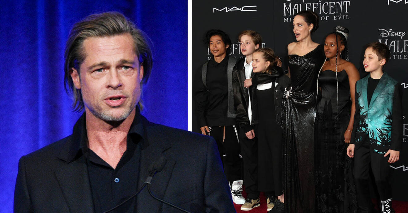 Brad Pitts omtalade tal – efter beslutet om barnen