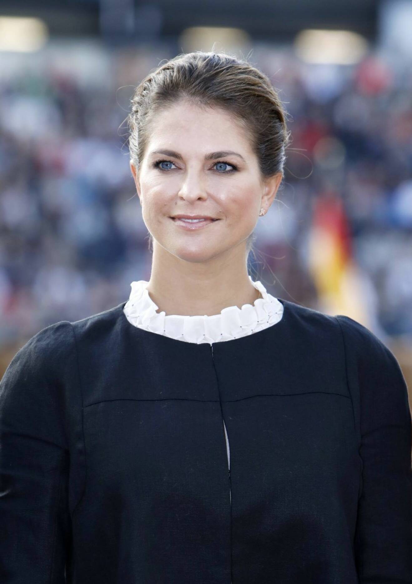 Prinsessan Madeleine under EM-invigningen i Göteborg. 