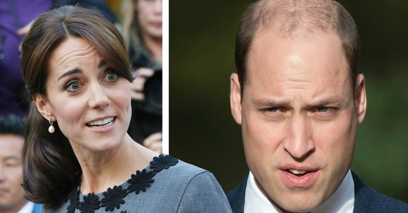 Kate Middleton och Prins William väntar barn i april