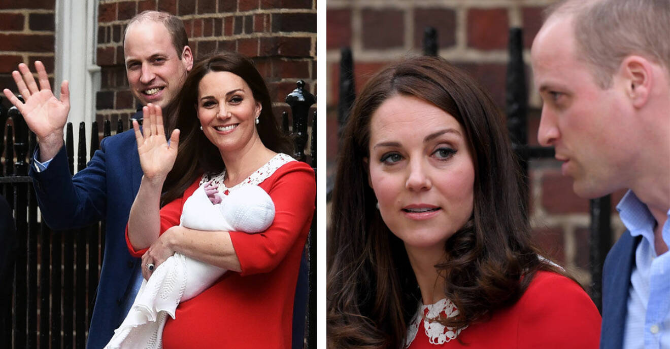 Prins William och Kate Middleton har fått sitt tredje barn.