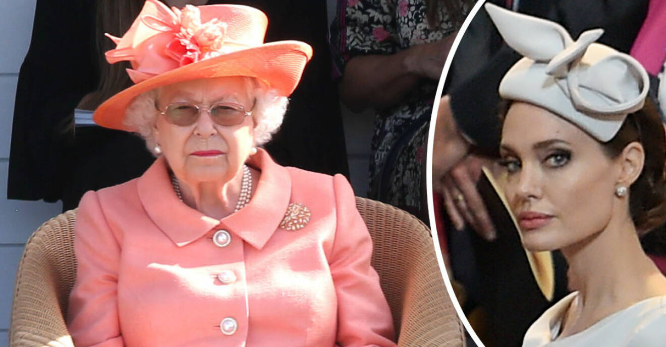 Drottning Elizabeth ställde in sitt möte med skådelesperskan Angelina Jolie nyligen på grund av sjukdom.