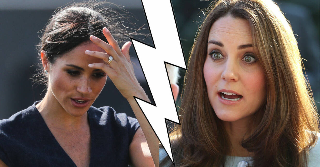 Nu svarar brittiska hovet på de rykten om att Meghan Markle och Kate Middleton skulle vara ovänner.