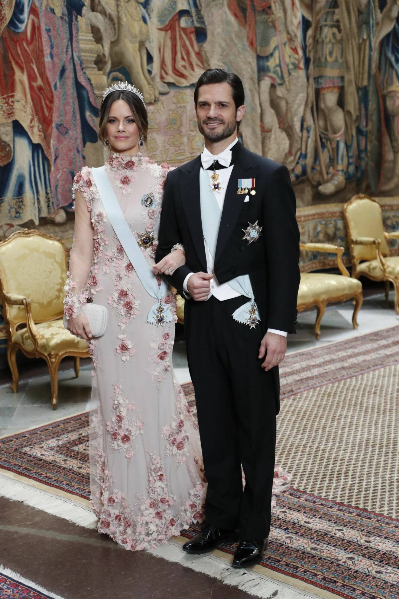 Prinsessan Sofias klänning Nobelmiddagen 2019