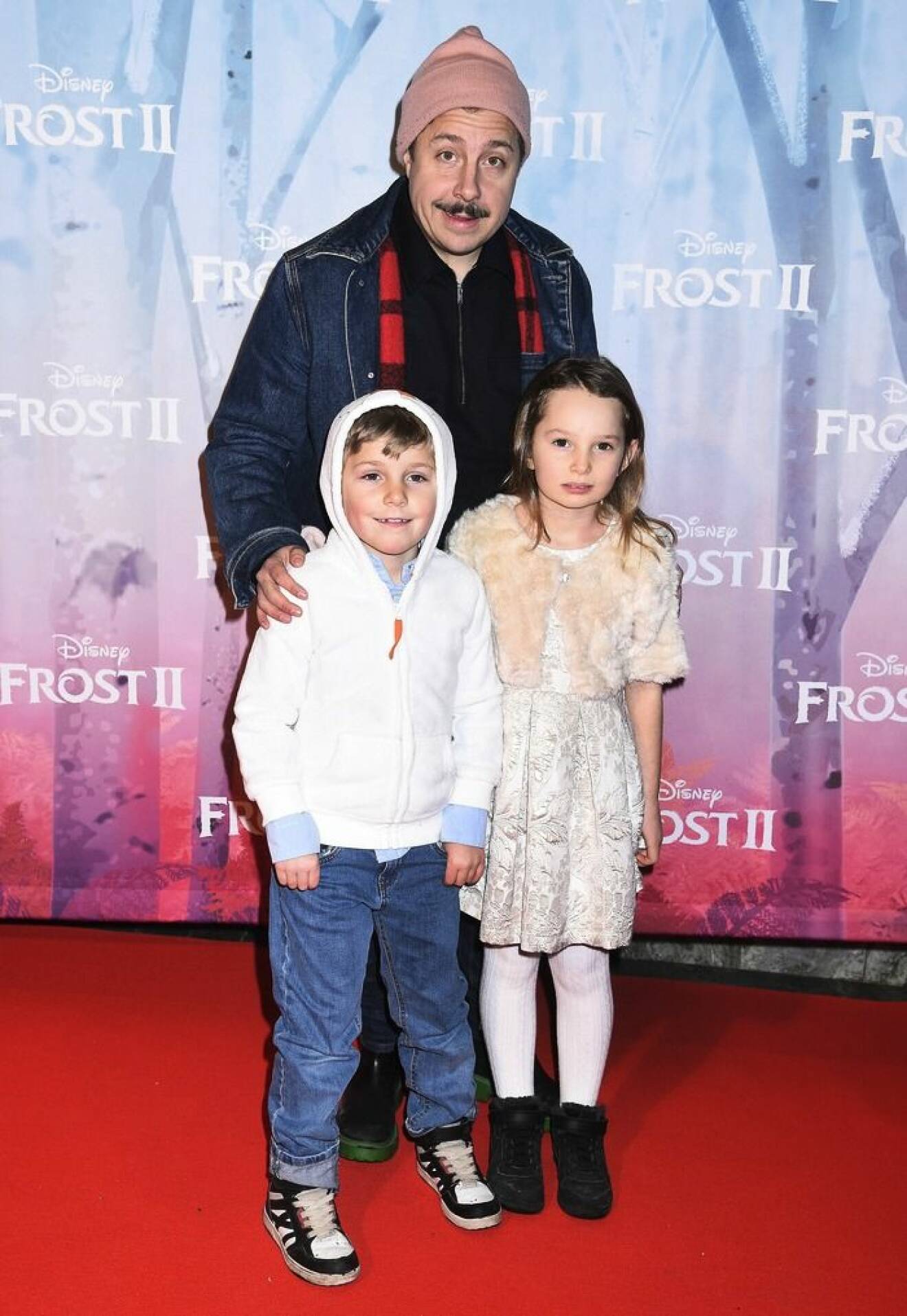 David Sundin, Betty och Lou på premiär för Frost II på Rigoletto.