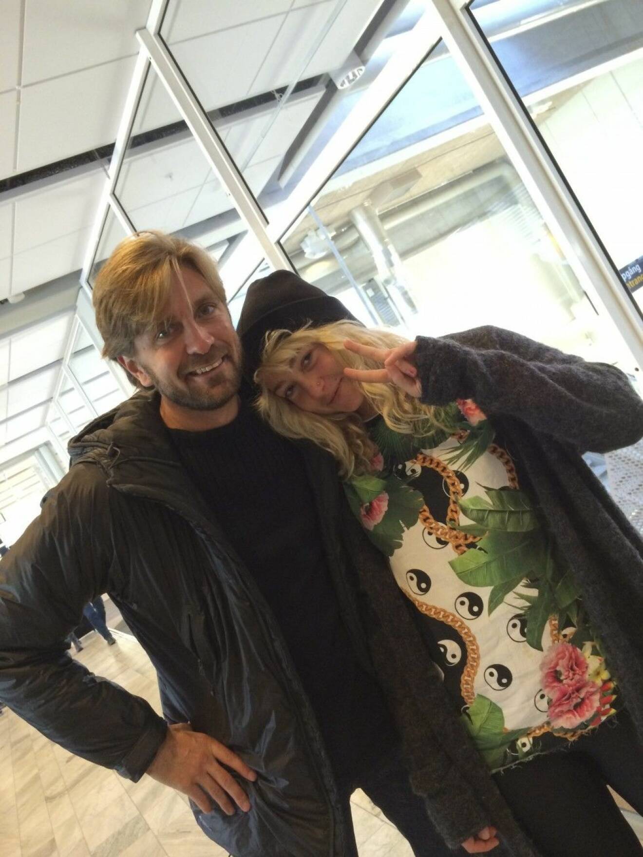 Ruben Östlund och Fanni Metelius lämnade Göteborg för en filmfestival på Island.