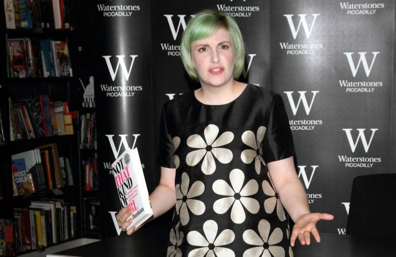 Lena Dunham launches her new book "Not that kind of Girl" at Waterstones Piccadilly, London Featuring: Lena Dunham Where: London, United Kingdom When: 29 Oct 2014 Credit: WENN.com