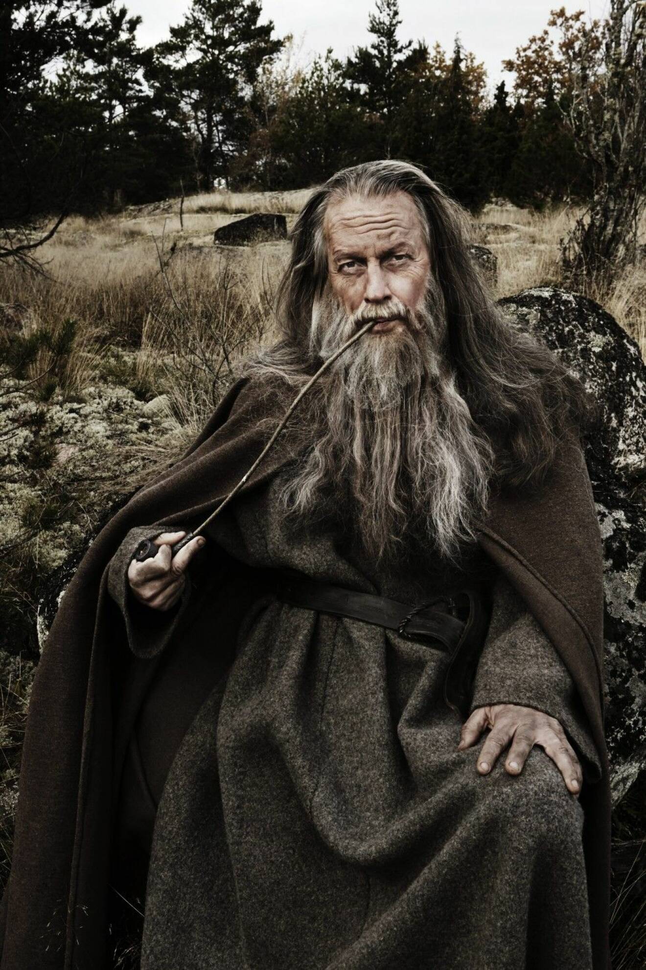 Stefan Sundström som Gandalf i "Sagan om Ringen". Foto: Caroline Roosmark