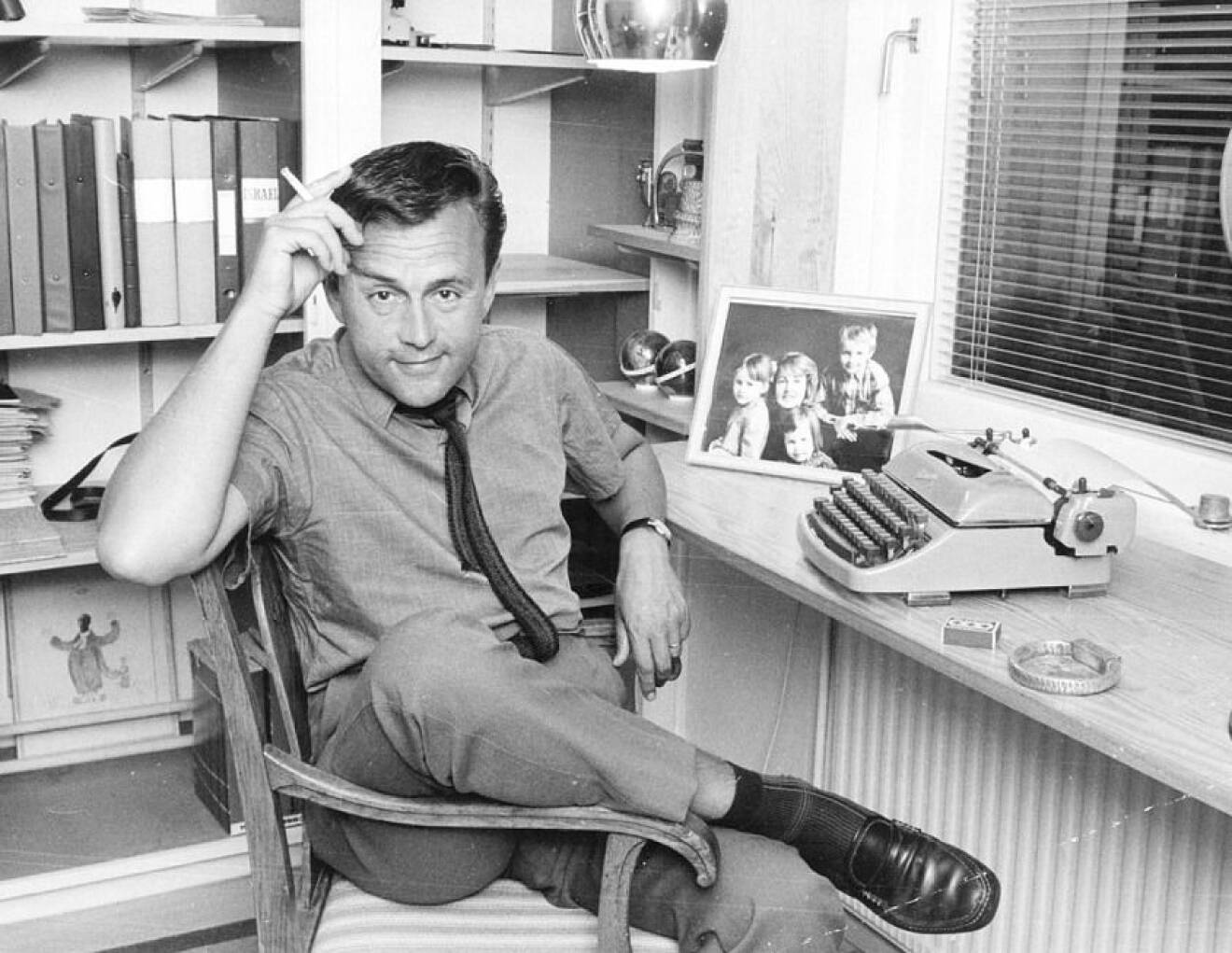 Arne på jobbet 1967. Foto: Aftonbladet