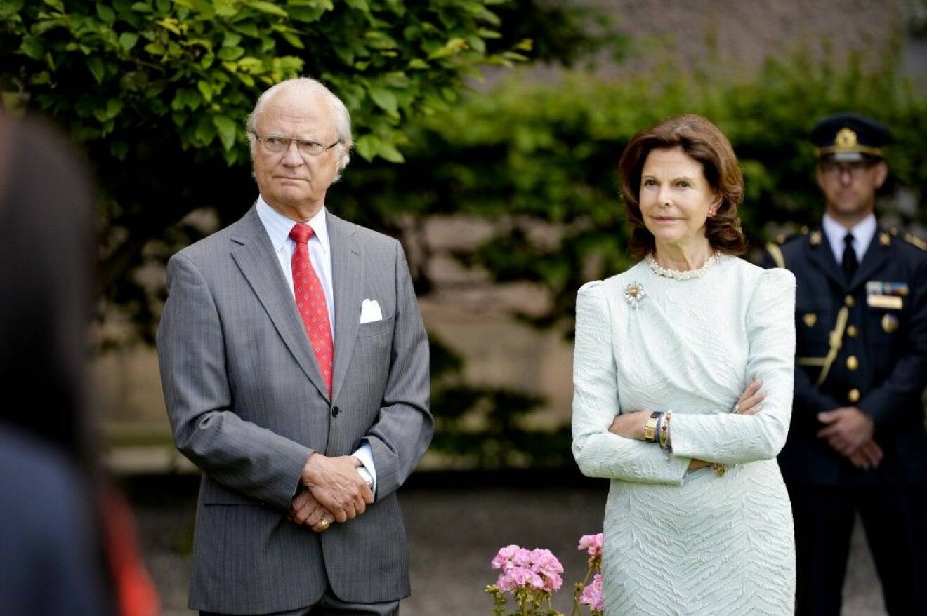 Kungen och Silvia har varit gifta sedan 1976. Foto: IBL