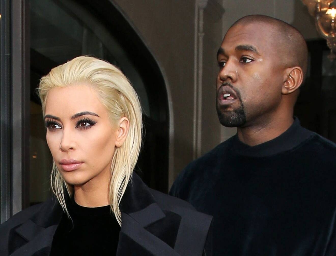 Kim Kardashian and Kanye West out and about, Paris, France - 05 Mar 2015