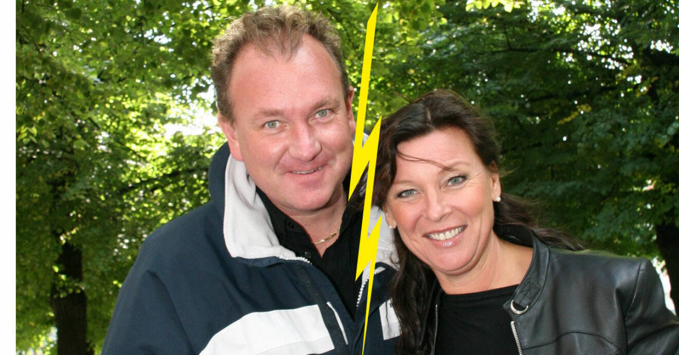 Lotta Engberg och Patrik Ehlersson är överens om att gå skilda vägar. Foto: IBL