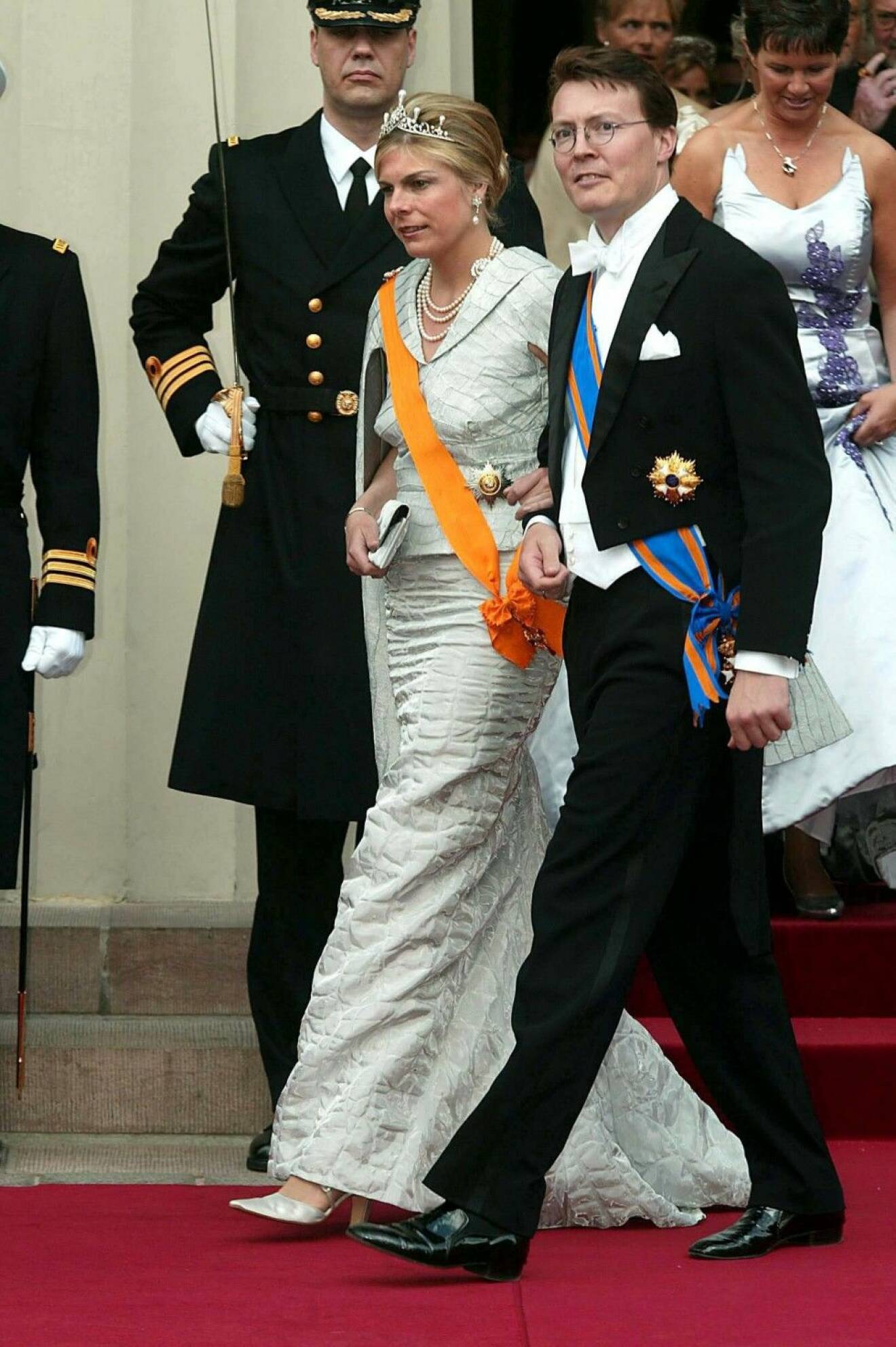 WEDDING OF CROWN PRINCE FREDERIK AND MARY DONALDSON, COPENHAGEN CATHEDRAL, DENMARK - 14 MAY 2004