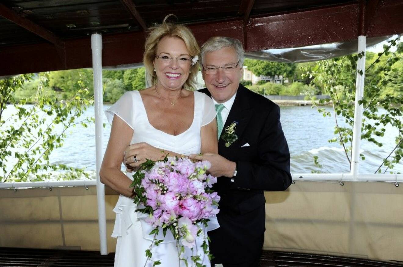 Magnus Härenstam gifte sig med sin älskade Birgitta för fem år sedan. Foto: IBL