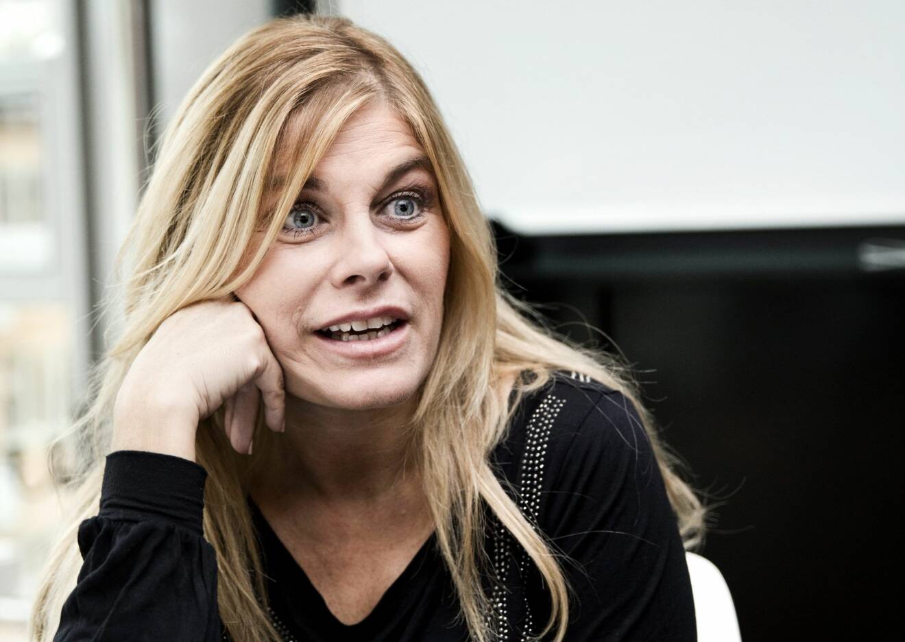 Pernilla Walhgren vill ha sällskap i bingen. Foto: IBL