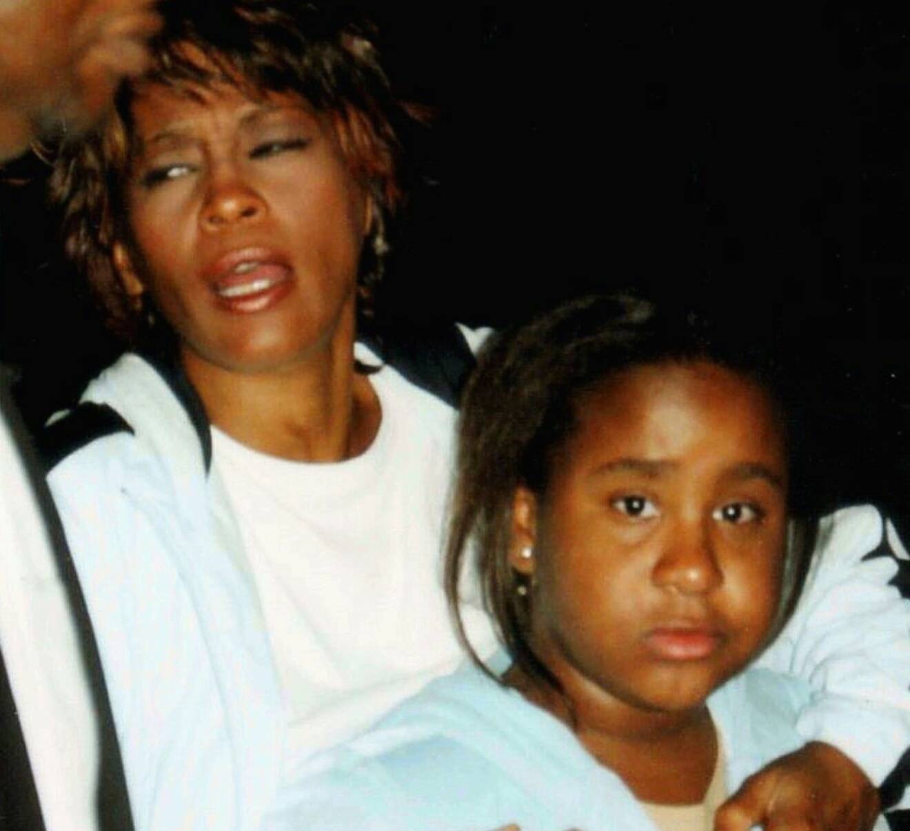 Whitney Houston och  Bobbi Kristina Brown