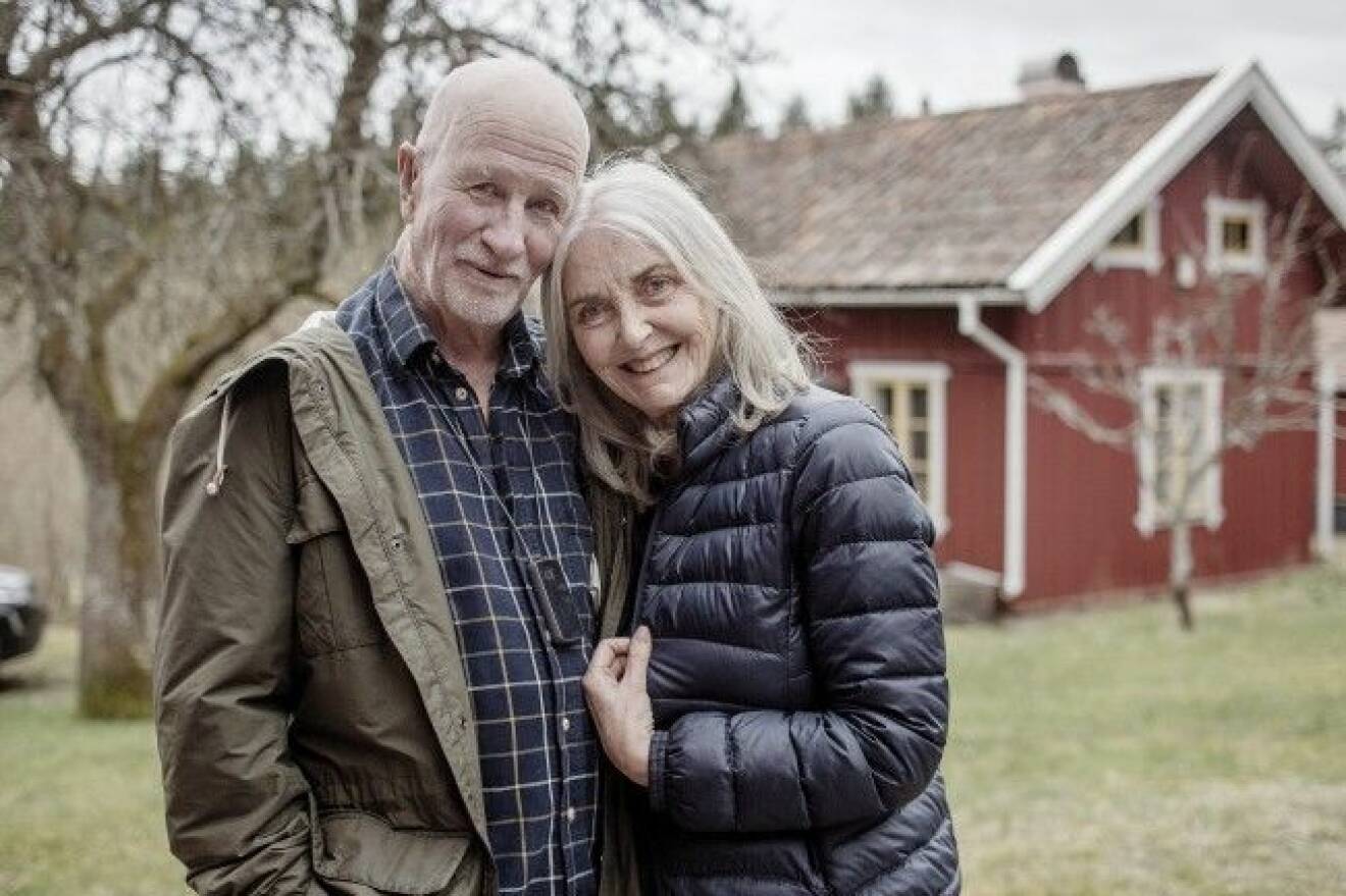 Bosse Larsson och frun Lisbeth Larsson diagnosticerades båda med cancer. Foto: IBL * * * EXPRESSEN OUT * * * AFTONBLADET / 4516