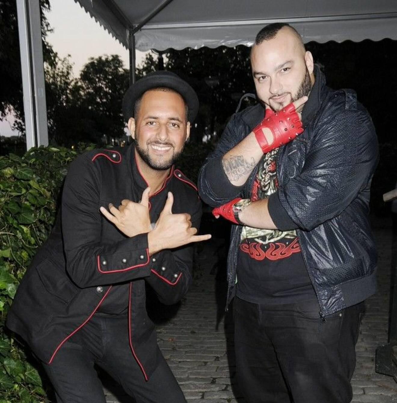 Sami Rekik och Ali Jammali kommer höja stämningen i årets Diggiloo-turné. Foto: IBL 
