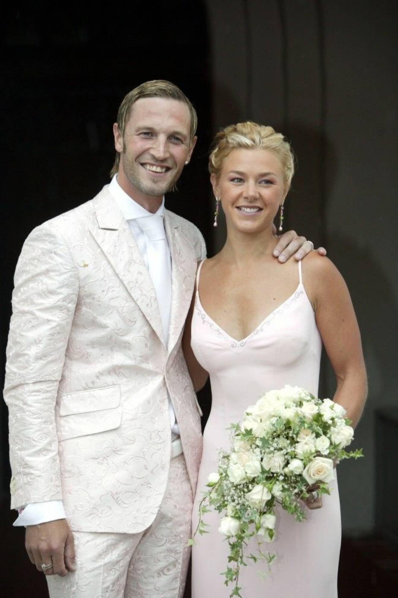 Martin Björk och Tina Nordlund gifte sig 2004.
