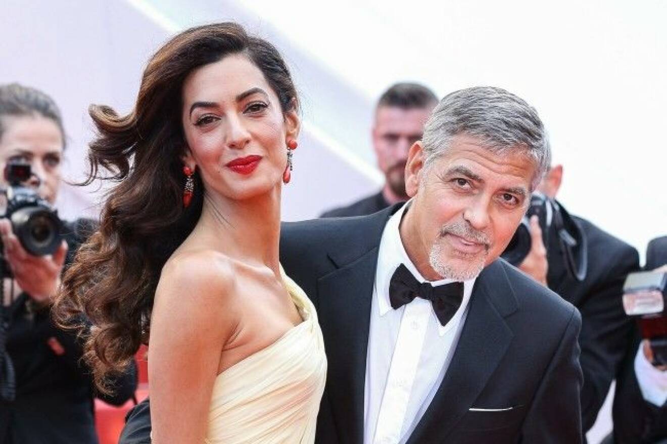 George Clooney and Amal Clooney attend 'Money Monster' premiere during The 69th Annual Cannes Film Festival. Pictured: George Clooney and Amal Clooney Ref: SPL1282087 130516 Picture by: Splash News Splash News and Pictures Los Angeles:310-821-2666 New York: 212-619-2666 London: 870-934-2666 photodesk@splashnews.com *** Local Caption *** 8.18967419