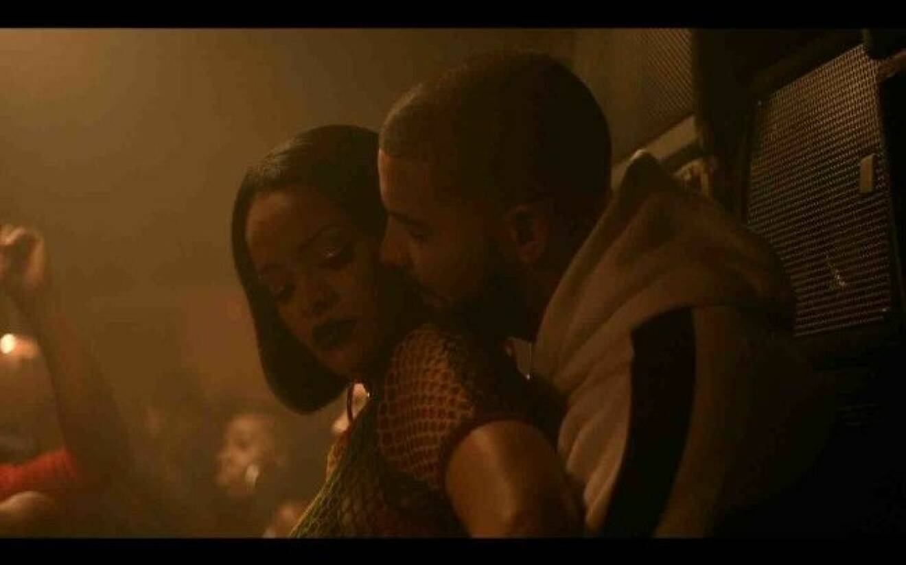 Rihanna och Drake i musikvideon "Work"