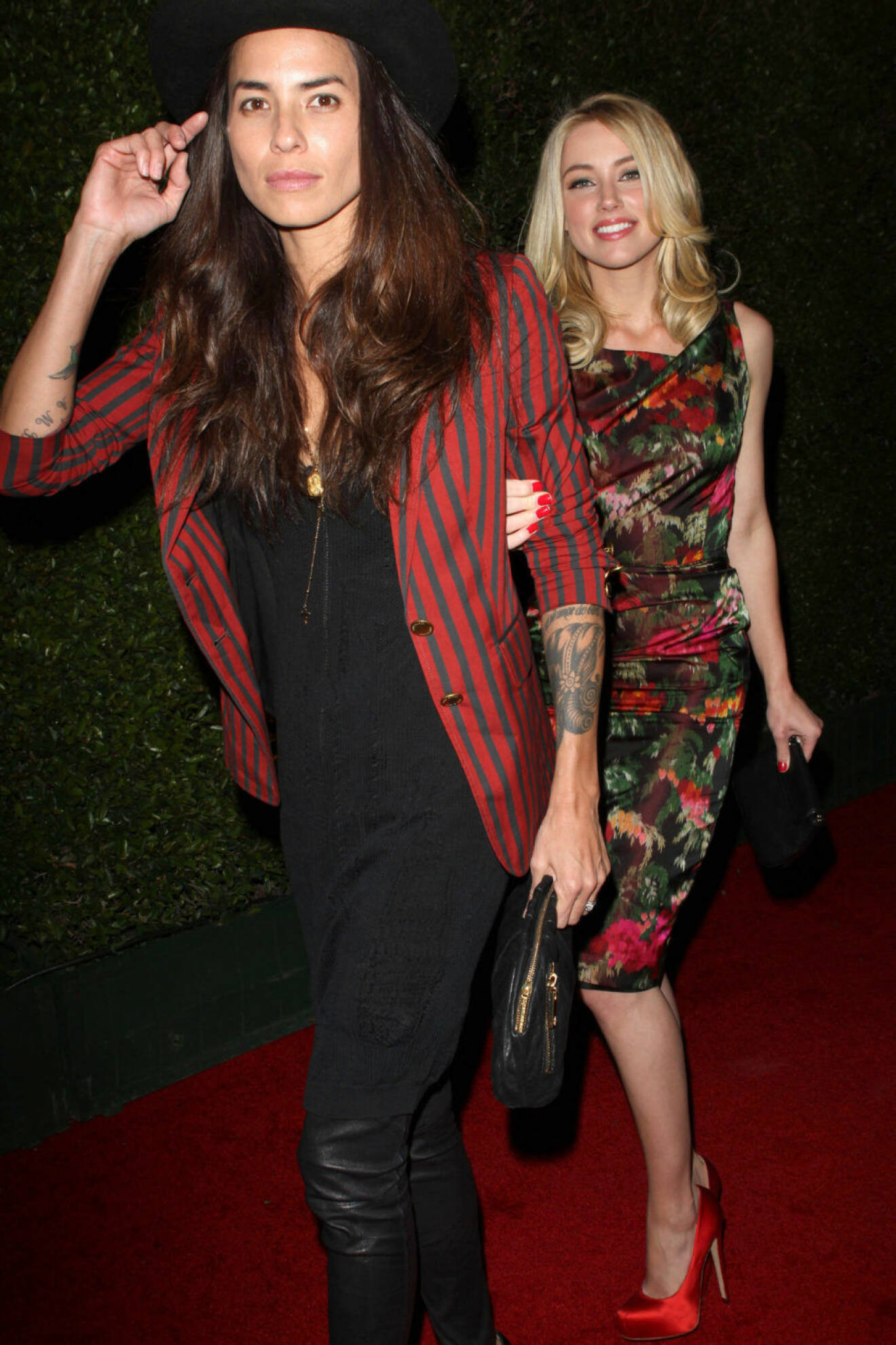 Amber Heard och Tasya van Ree gjorde slut 2011. 
