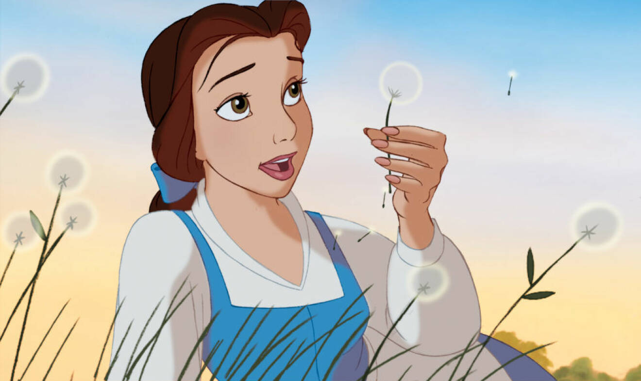 BEAUTY AND THE BEAST, Belle (voice: Paige O'Hara) in 2012 3D re-release, 1991, ©Walt Disney Pictures