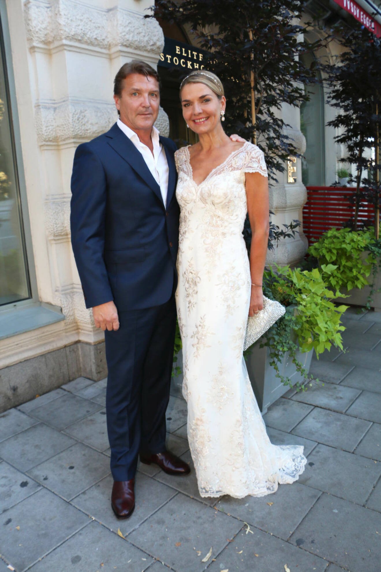 Monika Ahlberg och Glenn Schiller gifte sig så sent som i somras.