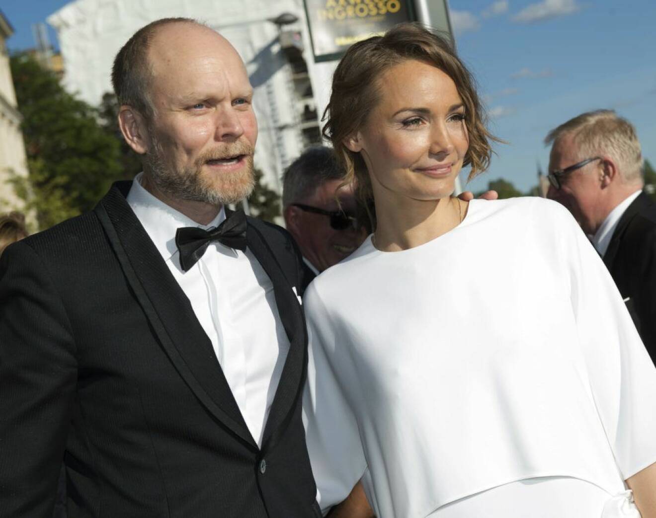 Kristian Luuk och Carina Berg på Polarpriset