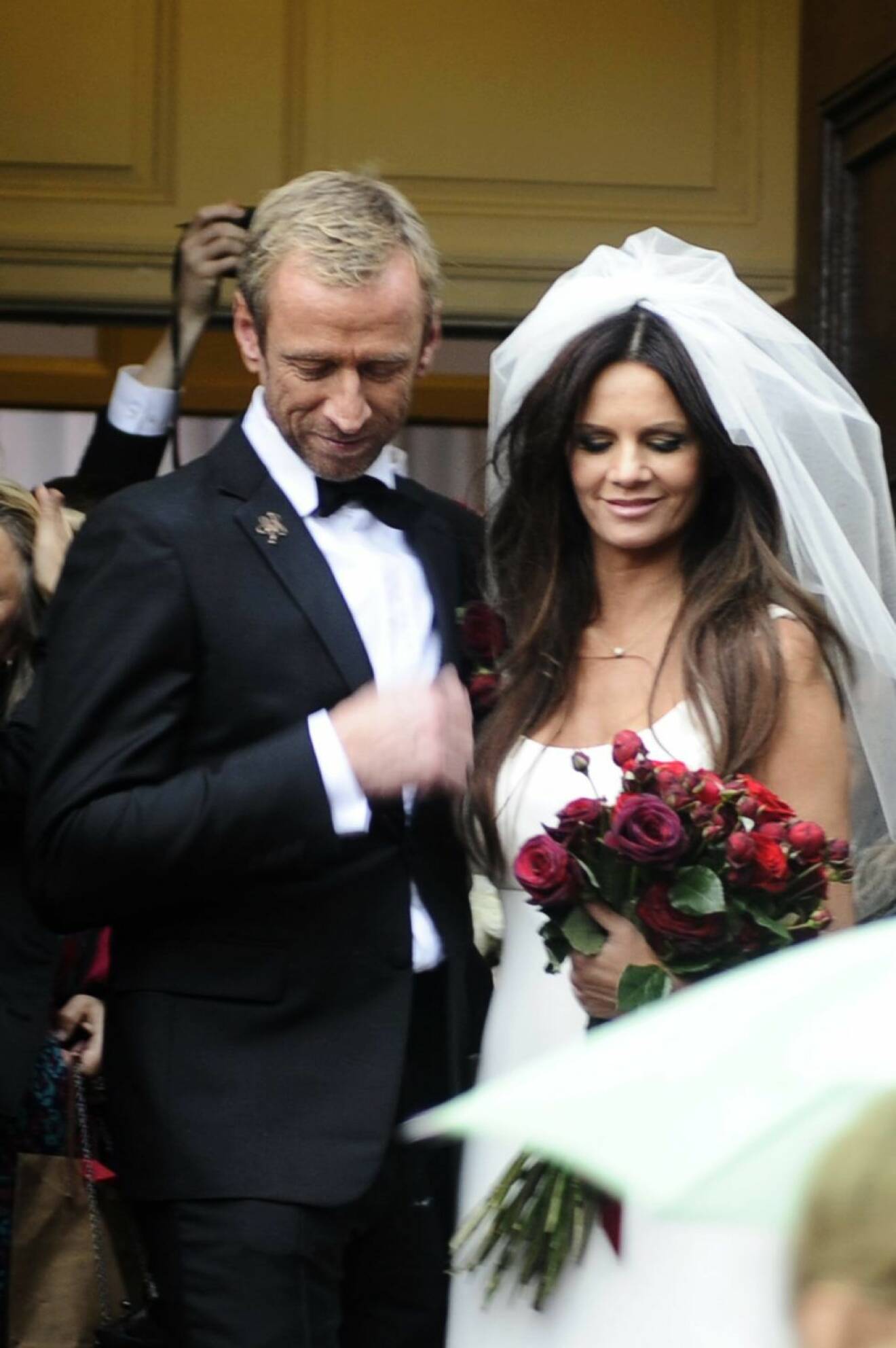 Lena Philipsson gifte sig med Per Holknekt i Skeppsholmskyrkan år 2010.