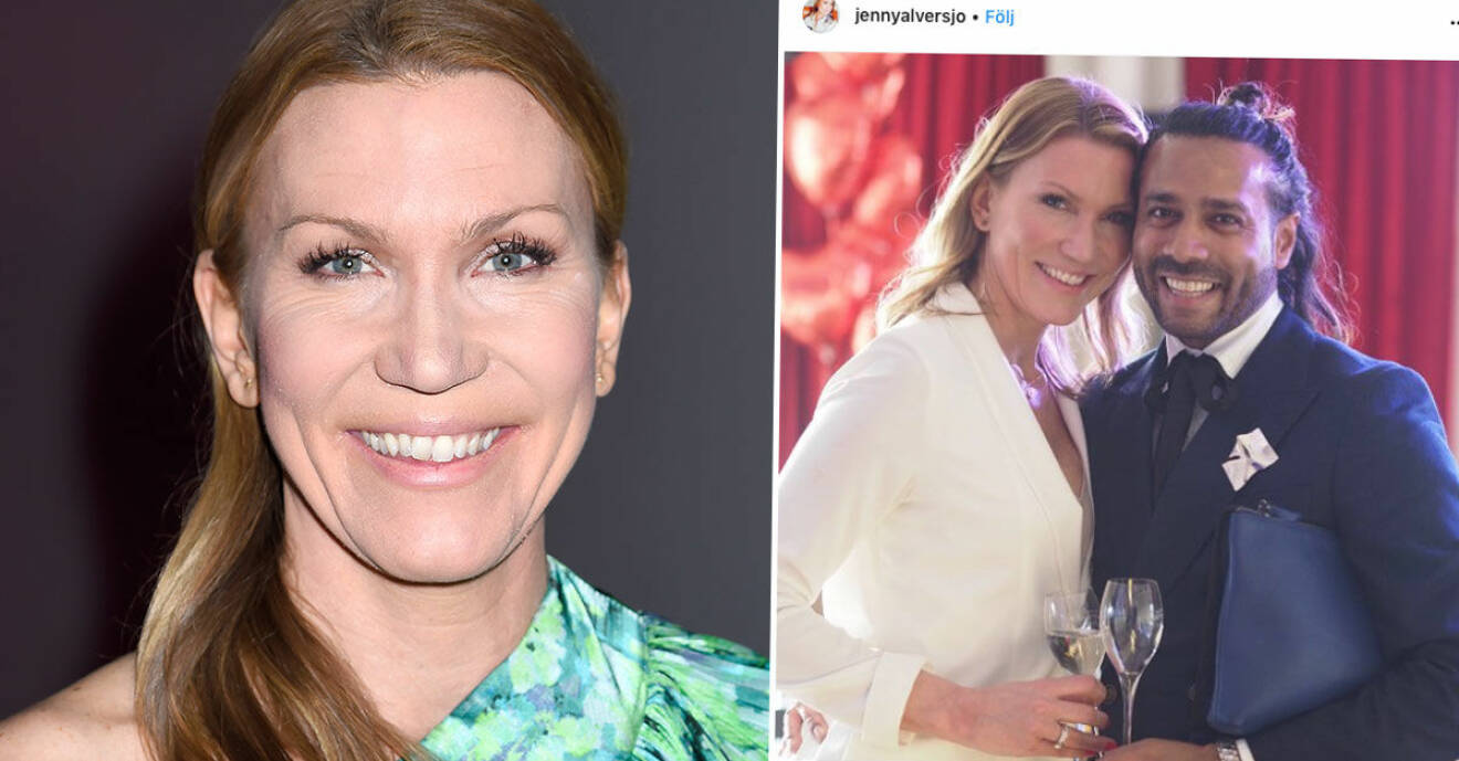 TV4-programledaren Jenny Alversjö och Niclas Berglind väcker frågor efter bild på Instagram.