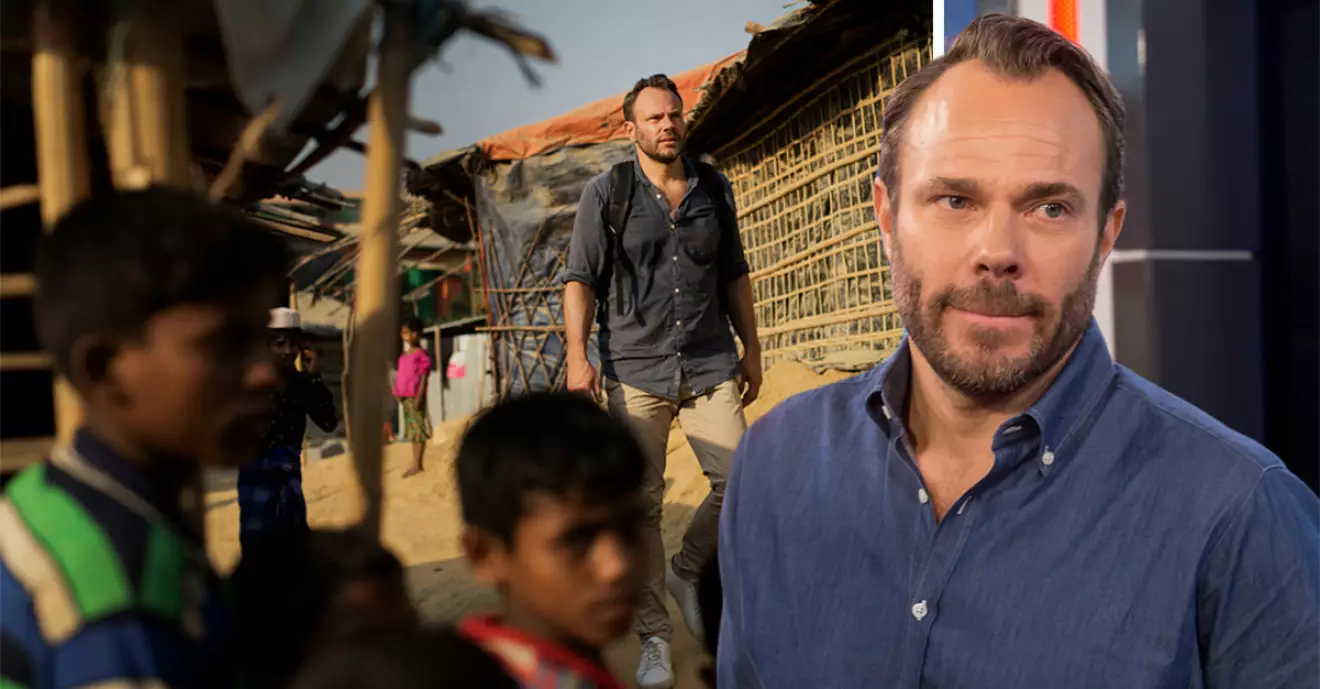 David Hellenius har besökt ett flyktingläger i Bangladesh för Unicefs räkning.
