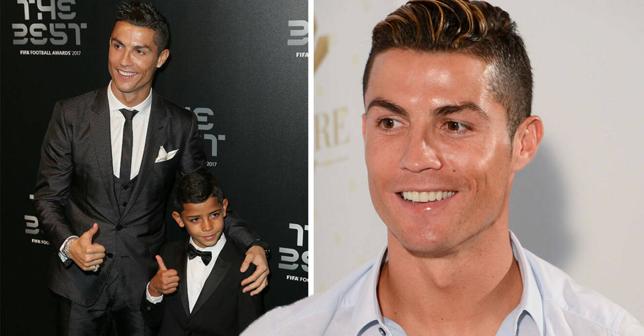 Cristiano Ronaldos hälsning till sonen