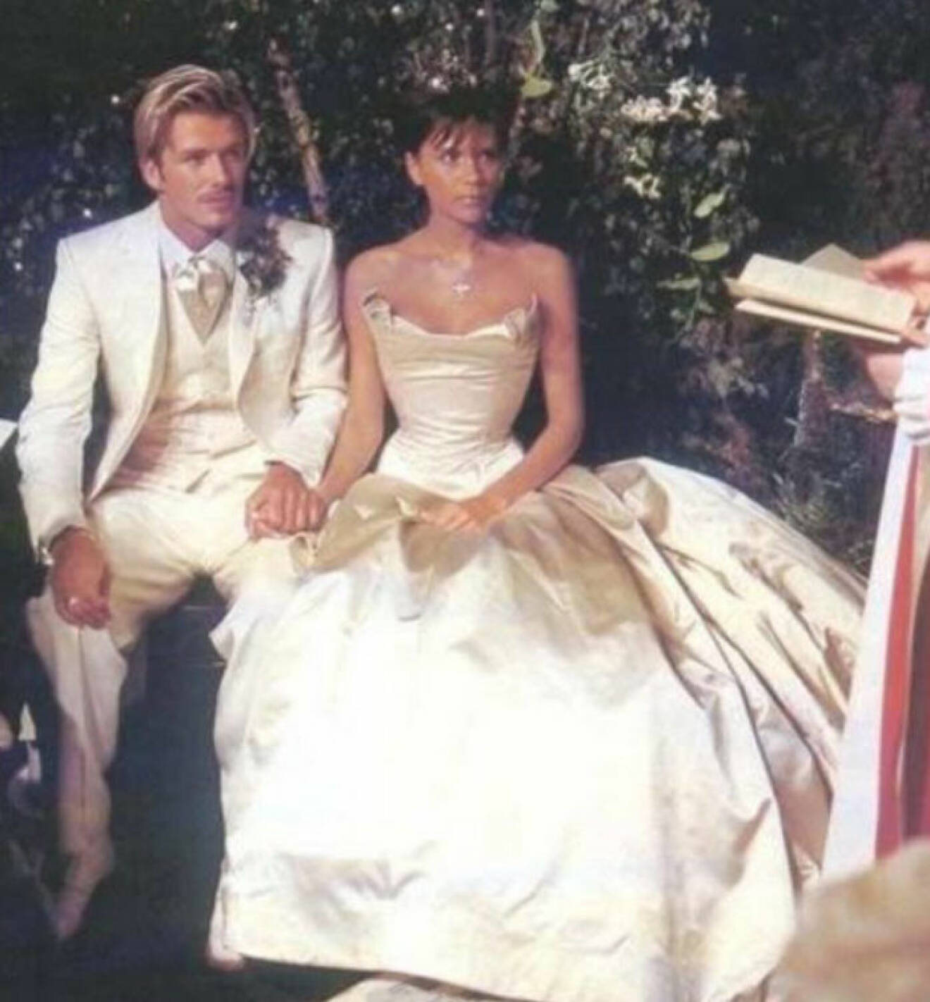 Victoria och David Beckhams bröllop.