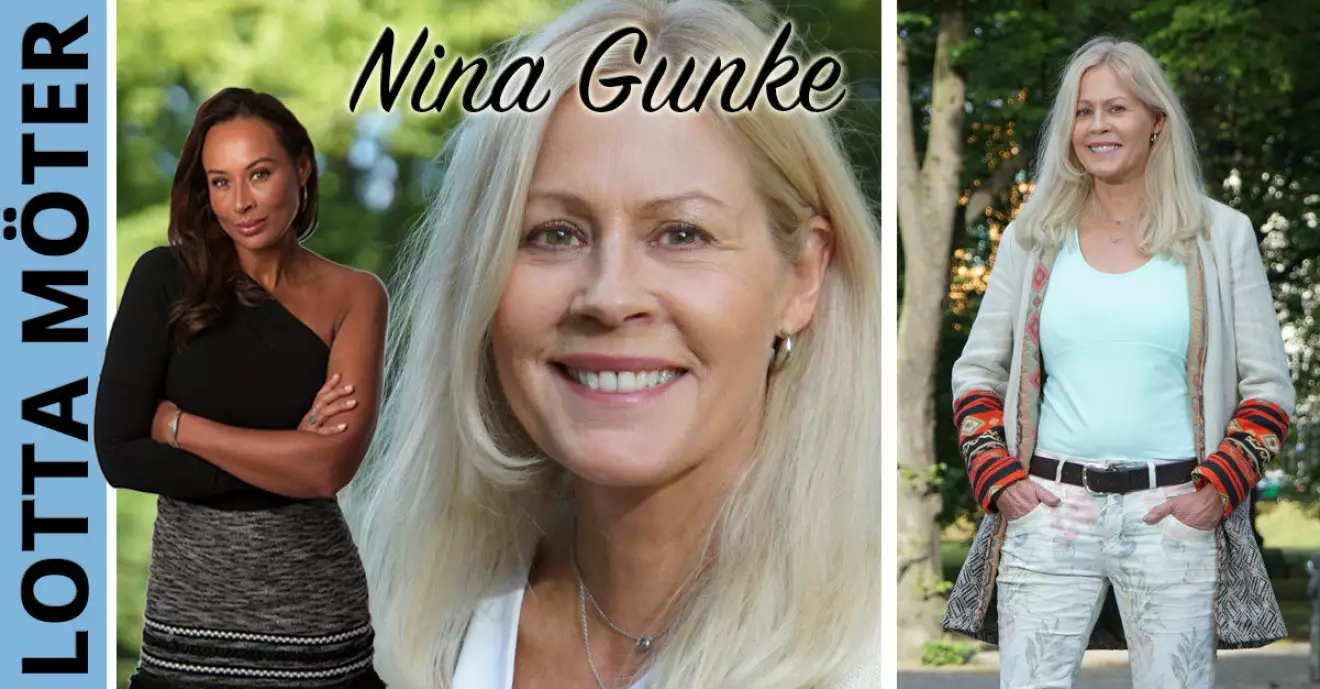 Nina Gunke i exklusiv intervju om karriären och kärleken