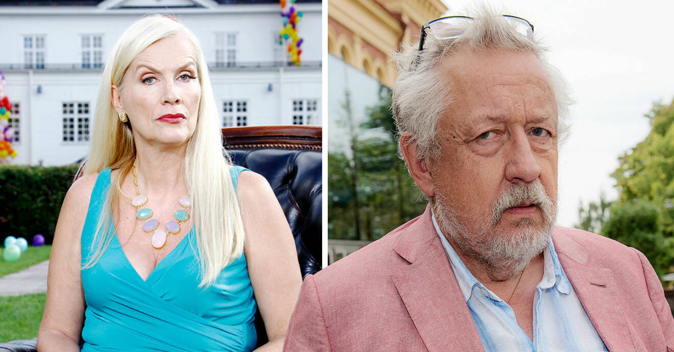 Gunilla Persson och Leif GW Persson i bråk efter orden i TV4