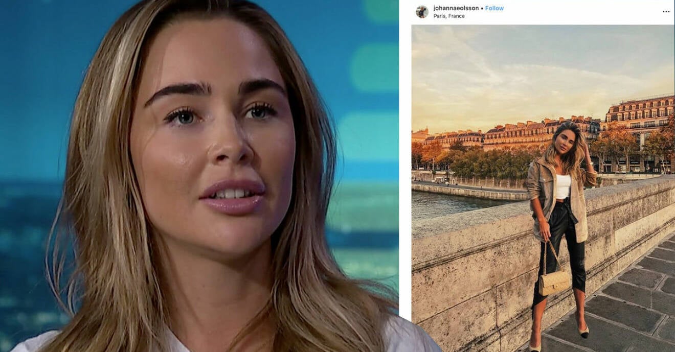Johanna Olsson berättar varför hon fejkade sina bilder på Instagram