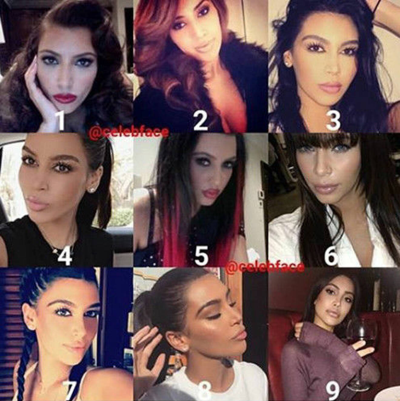 Kim Kardashian look-a-like