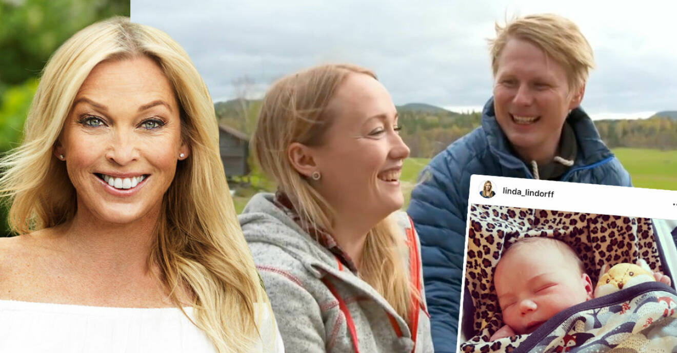 Olof ”Olle” Pallars och Lisa Skoog Dahlman från Bonde söker fru 2015 har fått en son, avslöjar Linda Lindorff.